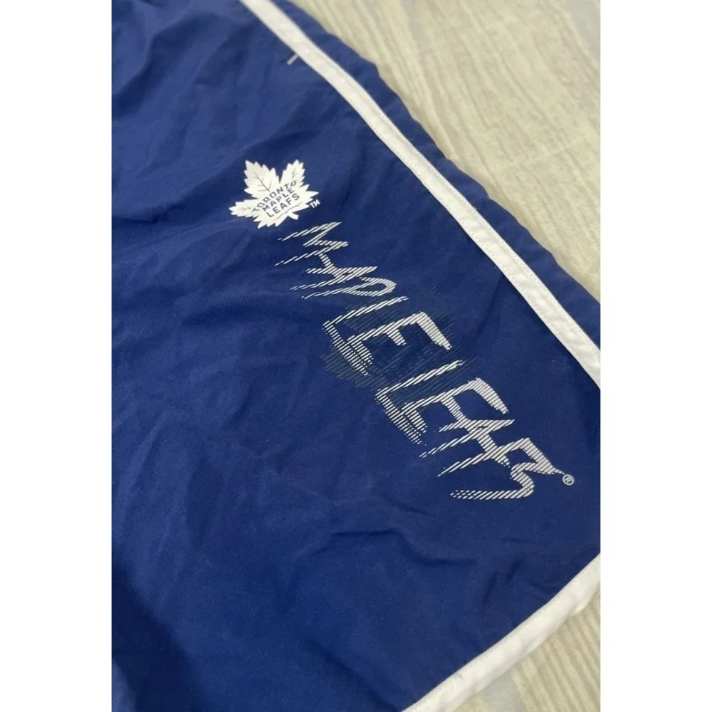 Outerstuff NHL Big Boys‎ Youth XL 18 Swim Shorts Toronto Maple Leafs Bieber Blue